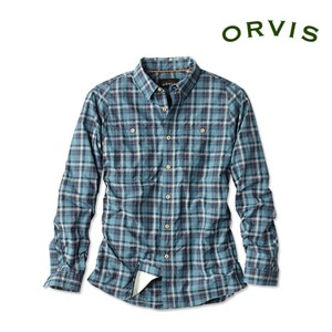 [ORVIS] Tech Plaid Work Shirt