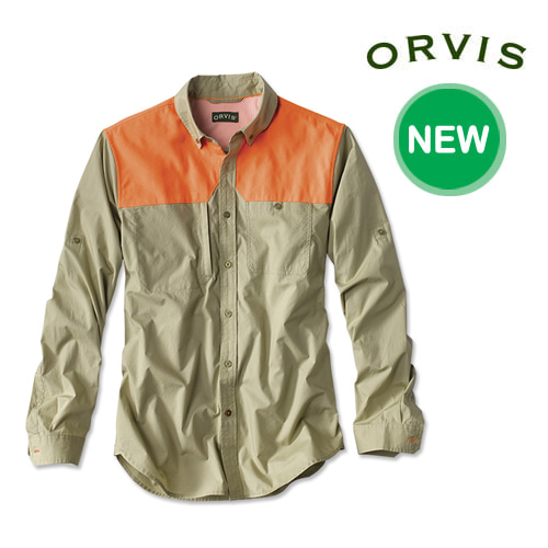 [ORVIS] PAGE COTTON FEATHERWEIGHT SHOOTING SHIRT