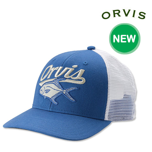 [ORVIS] SALTWATER SLAM TRUCKER BLUE  오비스 모자