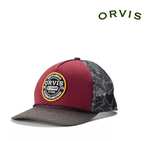 [ORVIS]Worldwide Camo Mesh Trucker Hat