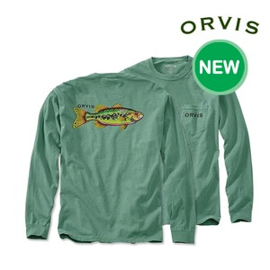 [ORVIS] Bucket Mouth Long-Sleeved Pocket T-Shirt