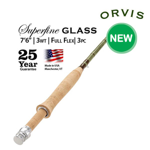 [ORVIS] Superfine Glass Fly Rod #3