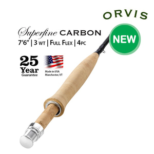 [ORVIS] Superfine Carbon Fly Rod #3